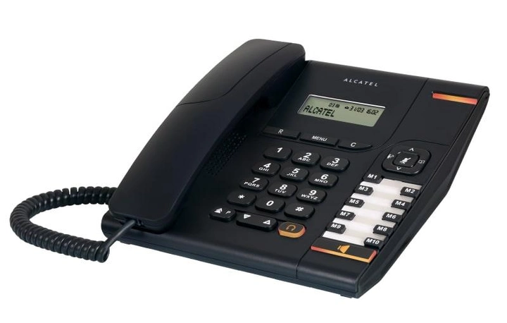 Teléfono Fijo Alcatel Temporis 580 Negro 